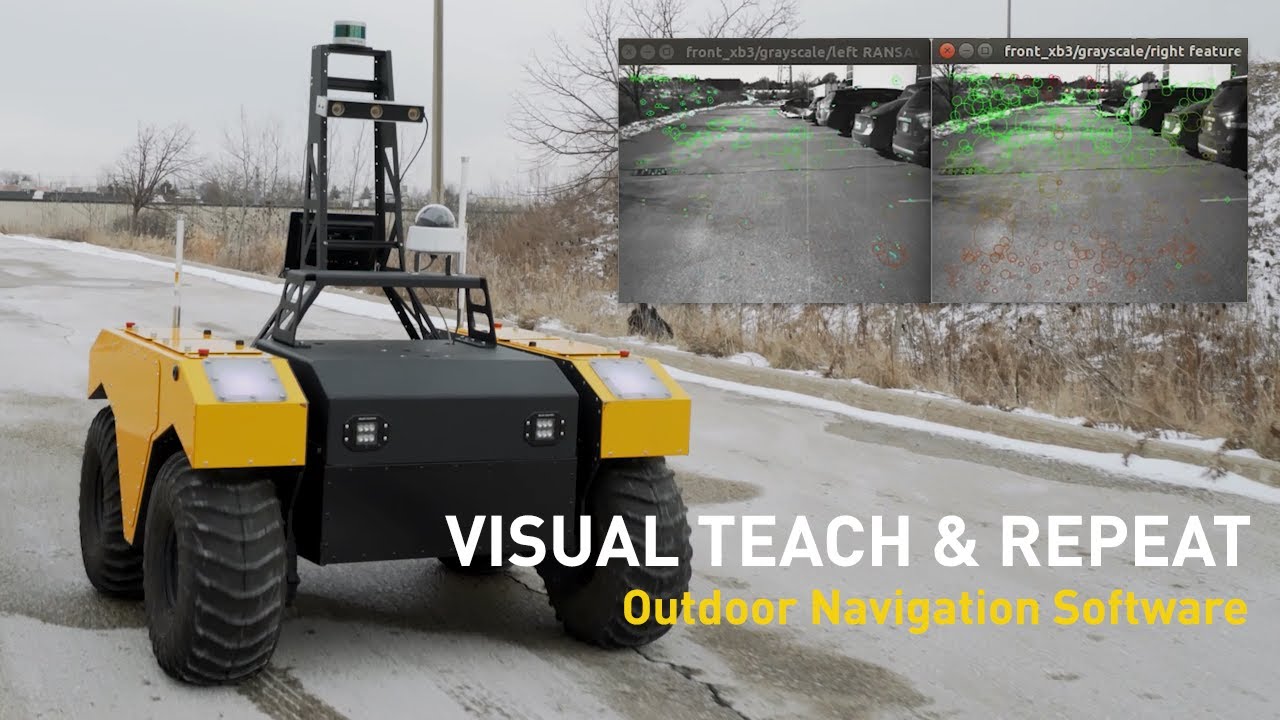 VT&R with Clearpath Robotics (Rockwell)